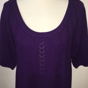 Apt 9 sweater * Purple *‎ NWOT